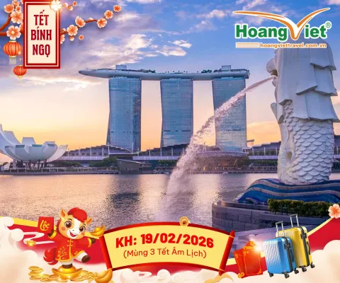 DU LỊCH HÀ NỘI – MALAYSIA – SINGAPORE – HÀ NỘI BAY VIETNAM AIRLINES 