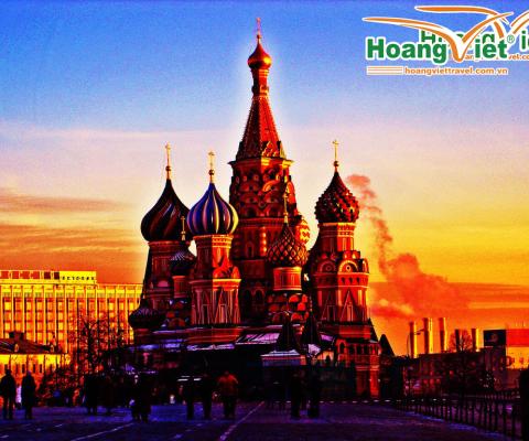 DU LỊCH NGA: MOSCOW - VLADIMIR - SUZDAL - ST.PETERBURG 9 NGÀY 8 ĐÊM