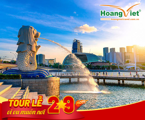 DU LỊCH SINGAPORE – GARDEN BY THE BAY – FLORAL FANTASY – TẮM BIỂN TRÊN ĐẢO SENTOSA - JEWEL – HÀ NỘI