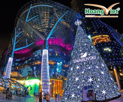 DU LỊCH SINGAPORE – GARDEN BY THE BAY – FLORAL FANTASY – TẮM BIỂN TRÊN ĐẢO SENTOSA - JEWEL – HÀ NỘI