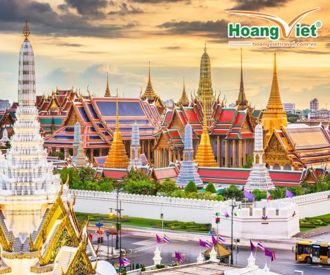 DU LỊCH THÁI LAN 2025 HÀ NỘI - BANGKOK – PATTAYA- JOMTIEN – SHOW ALCAZAR – BAIYOKE SKY - HÀ NỘI BAY VIETRAVEL AIRLINES   