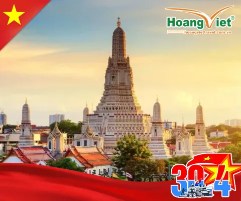 DU LỊCH THÁI LAN NGHỈ LỄ 30/4 HÀ NỘI - BANGKOK – PATTAYA- ĐẢO CORAL – SHOW ALCAZAR – BAIYOKE SKY - HÀ NỘI  BAY VIETJET AIR