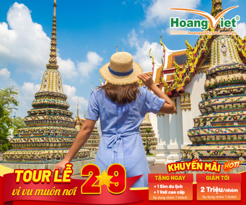 DU LỊCH THÁI LAN NGHỈ LỄ QUỐC KHÁNH 02/09 BAY THAI AIR ASIA