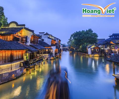 GIANG NAM – THUỶ HƯƠNG  THƯỢNG HẢI – Ô TRẤN - HÀNG CHÂU BAY VIETJET AIR