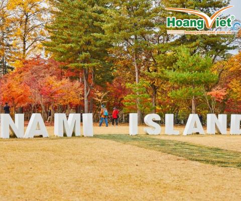 HÀ NỘI – BUSAN – SEOUL – ĐẢO NAMI – INCHEON - ĐI PHÀ CHO HẢI ÂU ĂN  BAY VIETJET AIR (VỀ TRƯA)