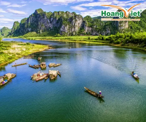 HÀ NỘI - ĐỘNG PHONG NHA - BIỂN NHẬT LỆ - ĐỒI CÁT QUANG PHÚ - HÀ NỘI BAY VIETNAM AIRLINES