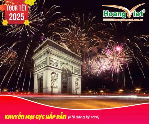 HÀNH TRÌNH TÂY NAM ÂU CHẤT LƯỢNG DỊP TẾT NGUYÊN ĐÁN PHÁP – THỤY SỸ – Ý - VATICAN 2025 BAY EMIRATES 5 SAO  