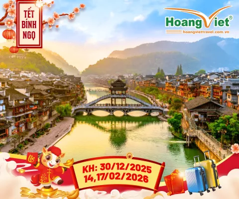 HÀNH TRÌNH TRẢI NGHIỆM HÀ NỘI - TRƯỜNG SA - TRƯƠNG GIA GIỚI – PHƯỢNG HOÀNG CỔ TRẤN – THIÊN MÔN SƠN BAY CHINA SOUTHERN AIRLINES