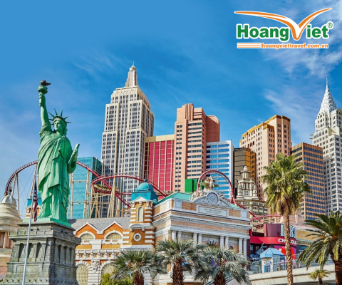 KHÁM PHÁ BỜ TÂY NƯỚC MỸ 2025 LAS VEGAS - LOS ANGELES - SANTA MONICA HOLLYWOOD - SAN DIEGO HẺM NÚI ĐÁ ĐỎ - RED ROCK CANYON BAY ASIANA AIRLINES 5 SAO 