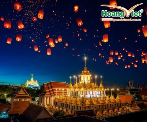 KHÁM PHÁ CHIANGMAI – CHIANGRAI: LỄ HỘI THẢ ĐÈN TRỜI YIPENG 2023 BAY THAI  AIRASIA  