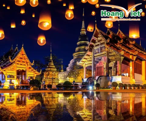 KHÁM PHÁ CHIANGMAI LỄ HỘI THẢ ĐÈN TRỜI YIPENG 2025  HÀ NỘI – CHIANG MAI – CHIANG RAI - HÀ NỘI  BAY THAI AIRASIA  