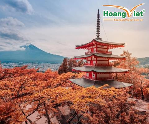 KHÁM PHÁ CUNG ĐƯỜNG VÀNG NHẬT BẢN 2026 NARA – OSAKA – KYOTO – NAGOYA – PHÚ SĨ – TOKYO NO SHOPPING BAY VIETNAM AIRLINES