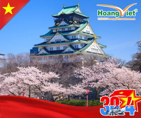 KHÁM PHÁ CUNG ĐƯỜNG VÀNG NHẬT BẢN -  RỰC RỠ SẮC HOA NO SHOPPING BAY VIETNAM AIRLINES