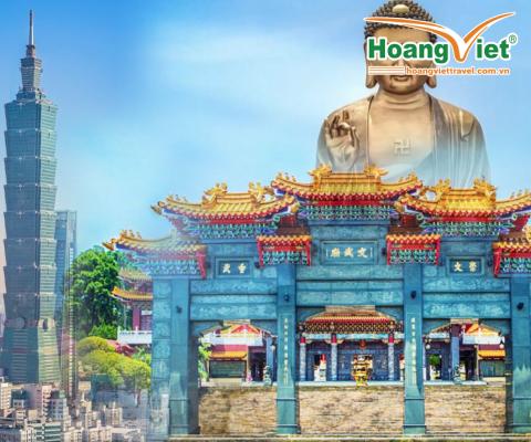 KHÁM PHÁ ĐÀI LOAN CAO HÙNG - ĐÀI TRUNG - ĐÀI BẮC BAY CHINA AIR 5 SAO 