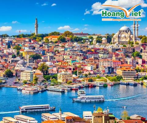 KHÁM PHÁ ĐẤT NƯỚC GIAO THOA NỀN VĂN HOÁ Á - ÂU THỔ NHĨ KỲ ISTANBUL – CANAKKALE – KUSADASI – IZMIR PAMUKKALE – CAPPADOCIA – ISTANBUL BAY TURKISH AIRLINES