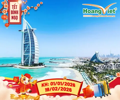 KHÁM PHÁ DUBAI – ABU DHABI BAY ETIHAD AIRWAYS 5*