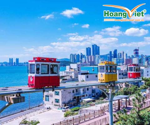 KHÁM PHÁ HÀ NỘI – BUSAN -SEOUL– ĐẢO NAMI – INCHEON TRẢI NGHIỆM TÀU CAO TỐC KTX TUYẾN BUSAN - SEOUL BAY VIETJET AIR 