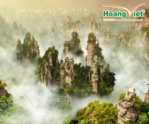KHÁM PHÁ HÀ NỘI - TRƯỜNG SA - TRƯƠNG GIA GIỚI – PHƯỢNG HOÀNG CỔ TRẤN – THIÊN MÔN SƠN – HỒ BẢO PHONG BAY CHINA SOUTHERN AIR LINES 