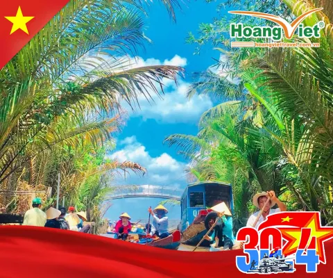 KHÁM PHÁ MIỀN TÂY DỊP LỄ HÀ NỘI - SÀI GÒN – CỦ CHI – TÂY NINH – MỸ THO – BẾN TRE - HÀ NỘI BAY SUN PHUQUOC AIRWAYS