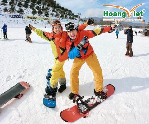 KHÁM PHÁ MÙA ĐÔNG TUYẾT TRẮNG TẠI XỨ SỞ KIM CHI: SEOUL - NAMI - LOTTE WORLD - TRƯỢT TUYẾT ELYSIAN JEJU AIR (7C)