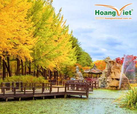 KHÁM PHÁ MÙA HÈ RỰC RỠ TẠI XỨ SỞ KIM CHI HÀN QUỐC 2026 HÀ NỘI – SEOUL – NAMI – EVERLAND – HÀ NỘI BAY VIETNAM AIRLINES