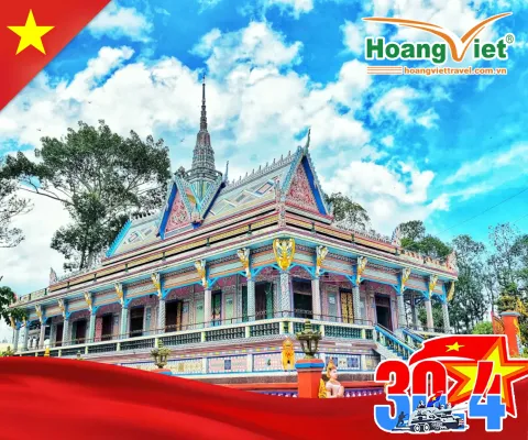 KHÁM PHÁ NAM BỘ DỊP LỄ HÀ NỘI – CẦN THƠ – SÓC TRĂNG – BẠC LIÊU CÀ MAU – ĐẤT MŨI – TIỀN GIANG – BẾN TRE -TÂY NINH – SÀI GÒN BAY VIETJET AIR 