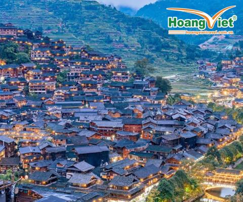 KHÁM PHÁ QUÝ DƯƠNG – TIỂU THẤT KHỔNG/ĐẠI THẤT KHỔNG -  THIÊN HỘ MIÊU TRẠI – TÂY GIANG TRẤN VIỄN – QUÝ DƯƠNG BAY COLOURFUL GUIZHOU AIRLINES