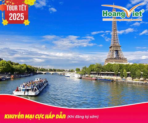 KHÁM PHÁ TÂY ÂU – CHÀO NĂM MỚI XUÂN ẤT TỴ 2025 ĐỨC – HÀ LAN – BỈ - PHÁP  BAY VIETNAM AIRLINES 
