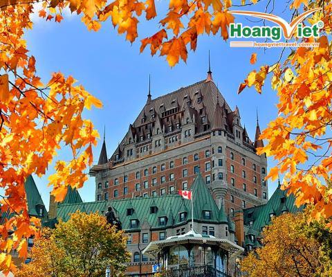 KHÁM PHÁ TÂY ĐÔNG CANADA ĐÓN THU NGẮM LÁ VÀNG BAY EVA AIRWAYS 5*