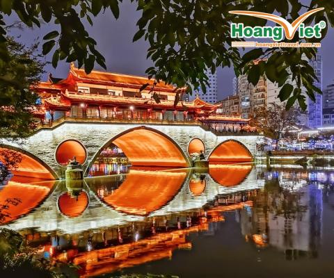 KHÁM PHÁ TỨ XUYÊN  HÀ NỘI- THÀNH ĐÔ- THIÊN ĐƯỜNG HẠ GIỚI CỬU TRẠI CÂU- CÔNG VIÊN GẤU TRÚC – LẠC SƠN ĐẠI PHẬT BAY SICHUAN AIRLINES