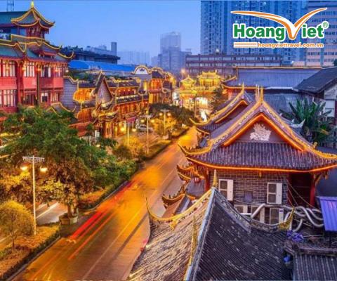 KHÁM PHÁ THÀNH ĐÔ – LẠC SƠN ĐẠI PHẬT CỬU TRẠI CÂU – KỲ HIỆP CÂU –THÀNH ĐÔ BAY THẲNG SICHUAN AIRLINES