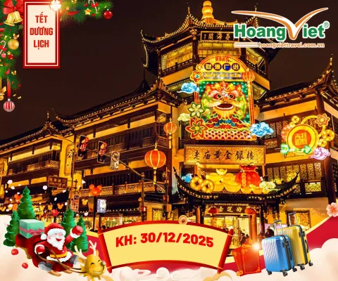 KHÁM PHÁ THƯỢNG HẢI – HÀNG CHÂU – Ô TRẤN NO SHOPPING – 01 FREEDAY BAY CHINA AIR 