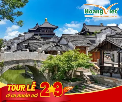 KHÁM PHÁ THƯỢNG HẢI – TÔ CHÂU - HÀNG CHÂU - BỘC VIỆN CỔ TRẤN BAY VIETNAM AIRLINES 