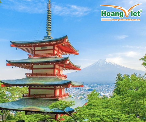 KHÁM PHÁ TOUR NHẬT BẢN 6 NGÀY 5 ĐÊM: MÙA HÈ RỰC RỠ
