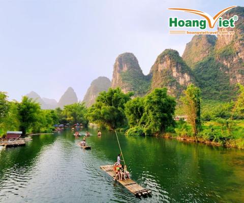 KHÁM PHÁ TRUNG QUỐC HÀ NỘI – QUẾ LÂM – DƯƠNG SÓC NO SHOPPING- NO VISA BAY BEIBU GULF AIRLINES 