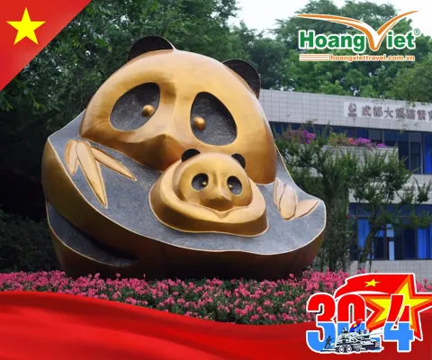 THÀNH ĐÔ – CÔNG VIÊN GẤU TRÚC - CỬU TRẠI CÂU – LẠC SƠN ĐẠI PHẬT BAY SICHUAN AIRLINE 