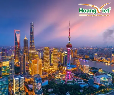 THƯỢNG HẢI – Ô TRẤN – TÔ CHÂU – BẮC KINH  NO SHOPPING BAY VIETNAMAIRLINES