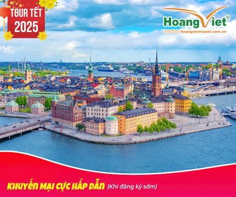 TOUR BẮC ÂU CHẤT LƯỢNG TẾT 2025 HÀ NỘI – ĐAN MẠCH – NA UY – THUỴ ĐIỂN - PHẦN LAN BAY QATAR 5 SAO 
