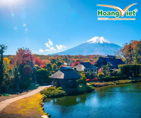 Tour Cung Đường Vàng Nhật Bản 6N5Đ: Sắc Thu Lãng Mạn