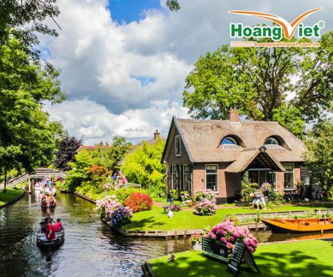 TOUR DU LỊCH: ĐỨC – HÀ LAN – BỈ –  PHÁP 9N8Đ BAY VIETNAM AIRLINES