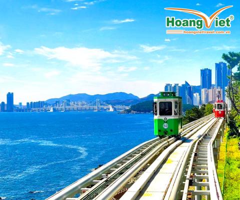 Tour Du Lịch Hàn Quốc 2026 Từ Hà Nội: Busan – Seoul – Đảo Nami – Incheon – Thư Viện Sách – Trải Nghiệm Đi Phà Ngắm Hải Âu Bay Vietjet Air