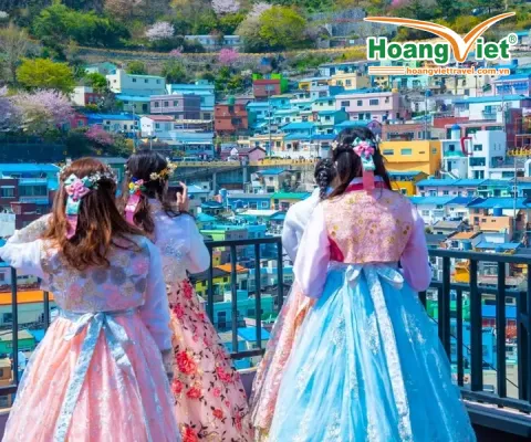 Tour Du Lịch Hàn Quốc 6N5Đ: Busan – Gyeongju – Seoul – Đảo Nami – Tàu Điện Ven Biển Haeundae – Cầu Kính Oryukdo – Làng Văn Hóa Huinnyeoul Bay Vietnam Airlines