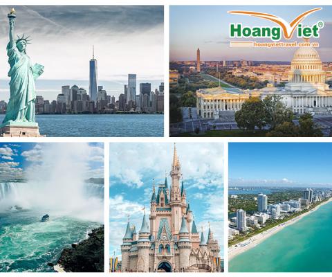 Tour Du Lịch Mỹ 10 Ngày 9 Đêm: Hành Trình Liên Tuyến Đông Tây Hoa Kỳ 2026