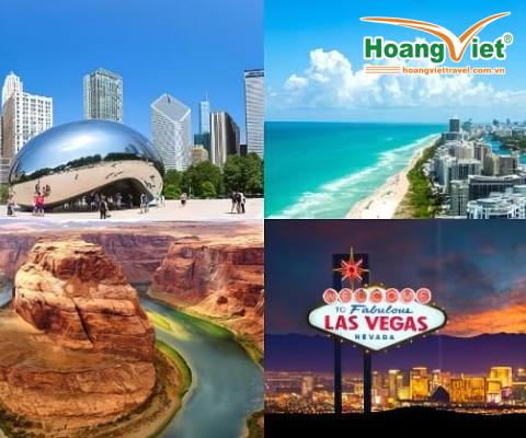 Tour du lịch Mỹ bờ Đông Tây 12 ngày 11 đêm - Trọn gói 2026