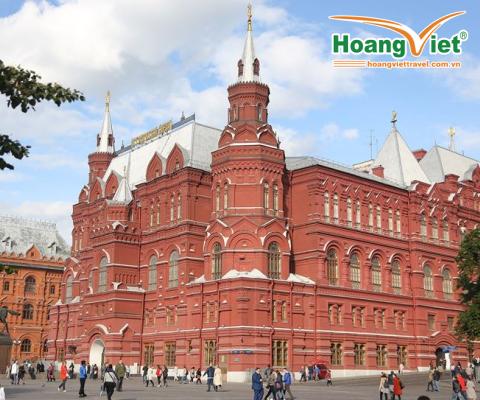 TOUR DU LỊCH NGA: SÀI GÒN HÀ NỘI - MATXCOVA – ST. PETERSBURG -MATXCOVA - HÀ NỘI/SÀI GÒN