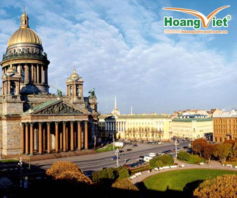 TOUR DU LỊCH NGA: SÀI GÒN/HÀ NỘI - MATXCOVA – ST. PETERSBURG -MATXCOVA - HÀ NỘI/SÀI GÒN