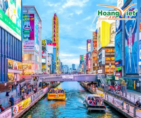 Tour Du Lịch Nhật Bản 6 Ngày 5 Đêm: Osaka – Kobe – Nagoya – Kyoto – Núi Phú Sĩ – Tokyo Bay Vietjet Air