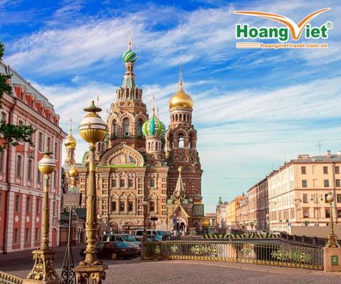 TOUR DU LỊCH TIẾT KIỆM: MATXCOVA - ST. PETERSBURG 8N7Đ BAY AEROFLOT