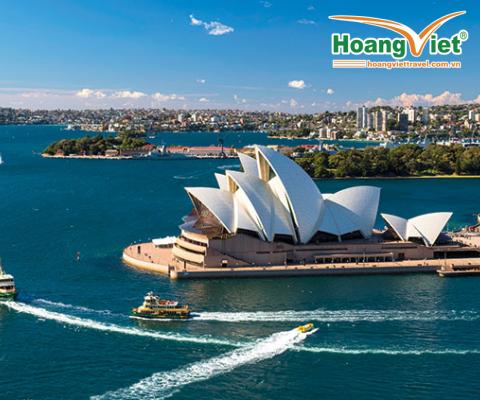 TOUR DU LỊCH ÚC: MELBOURNE - AUCKLAND – ROTORUA – SYDNEY 9N8Đ BAY VN 