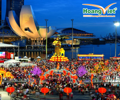 TOUR TẾT DƯƠNG SINGAPORE: SINGAPORE – ĐẢO SENTOSA 4N3Đ